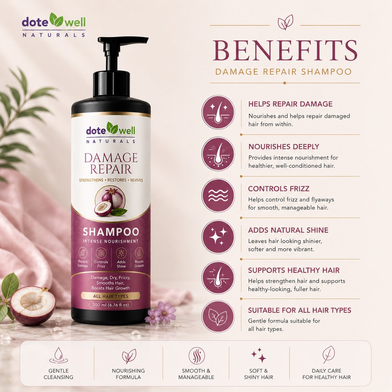 Damage Repair Shampoo 200ml