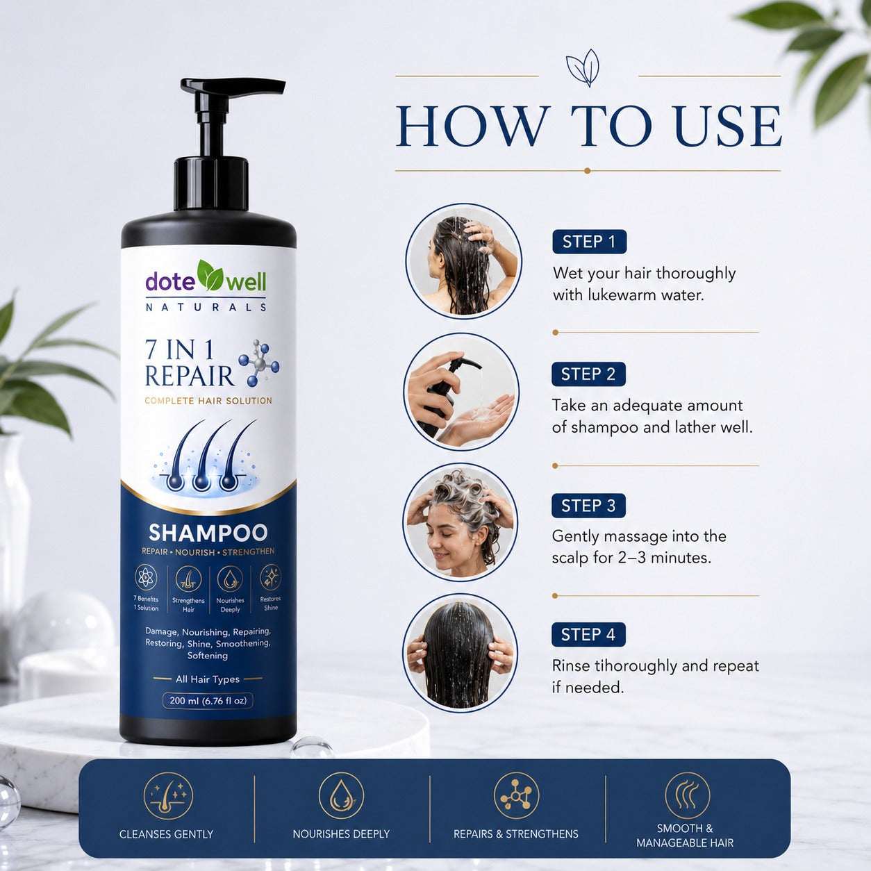 7 in1 Repair Shampoo 200ml