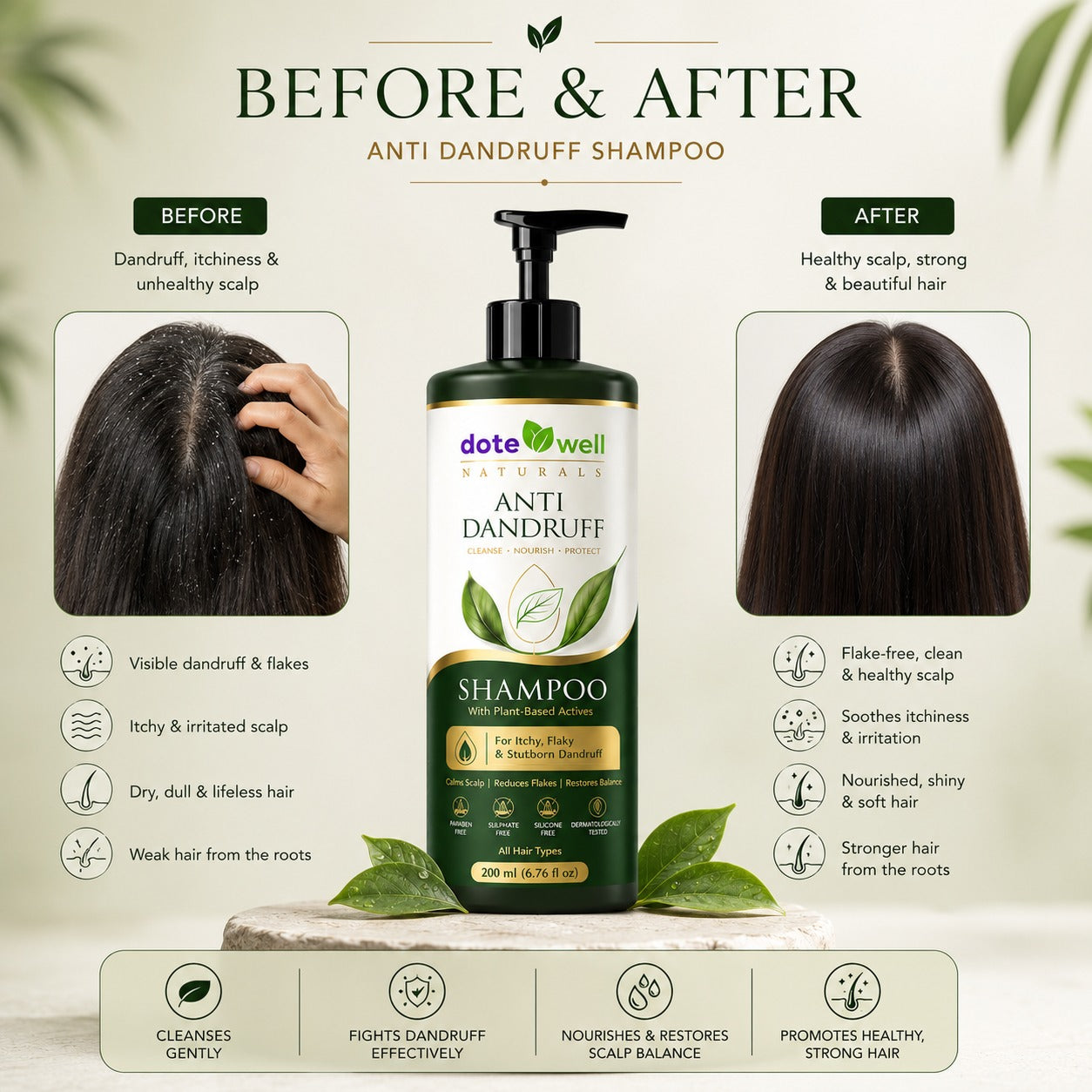 Anti-dandruff Shampoo 200ml