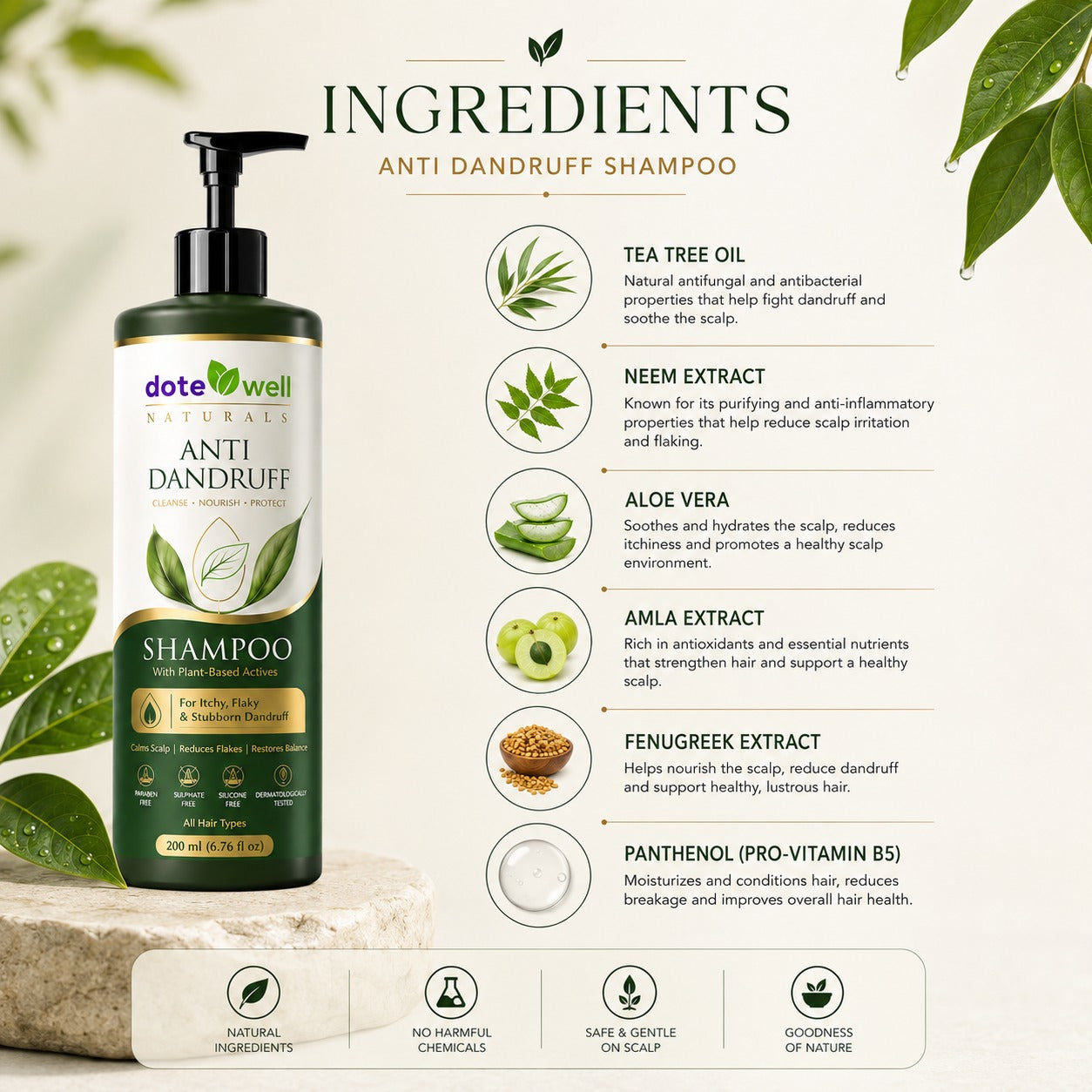 Anti-dandruff Shampoo 200ml