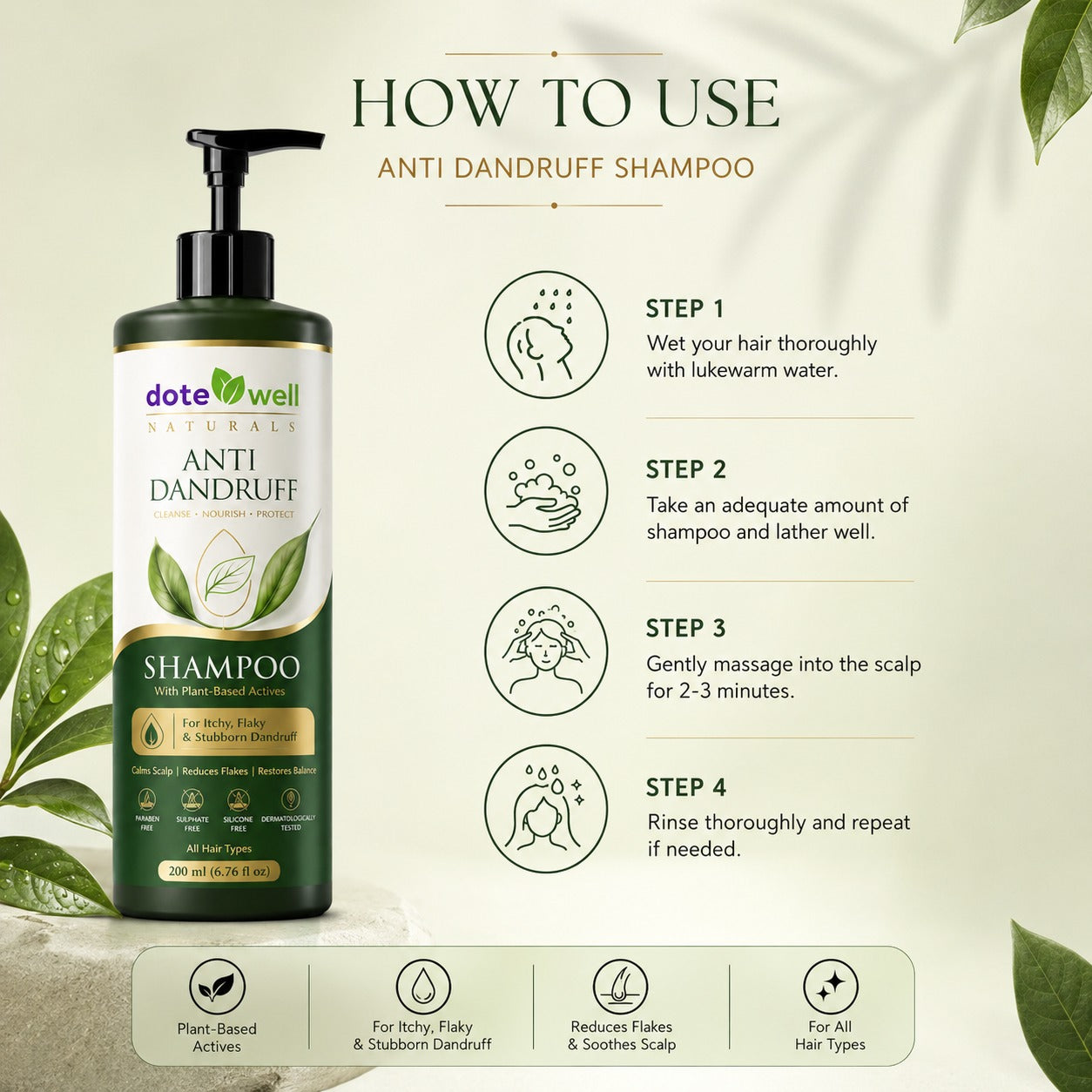 Anti-dandruff Shampoo 200ml