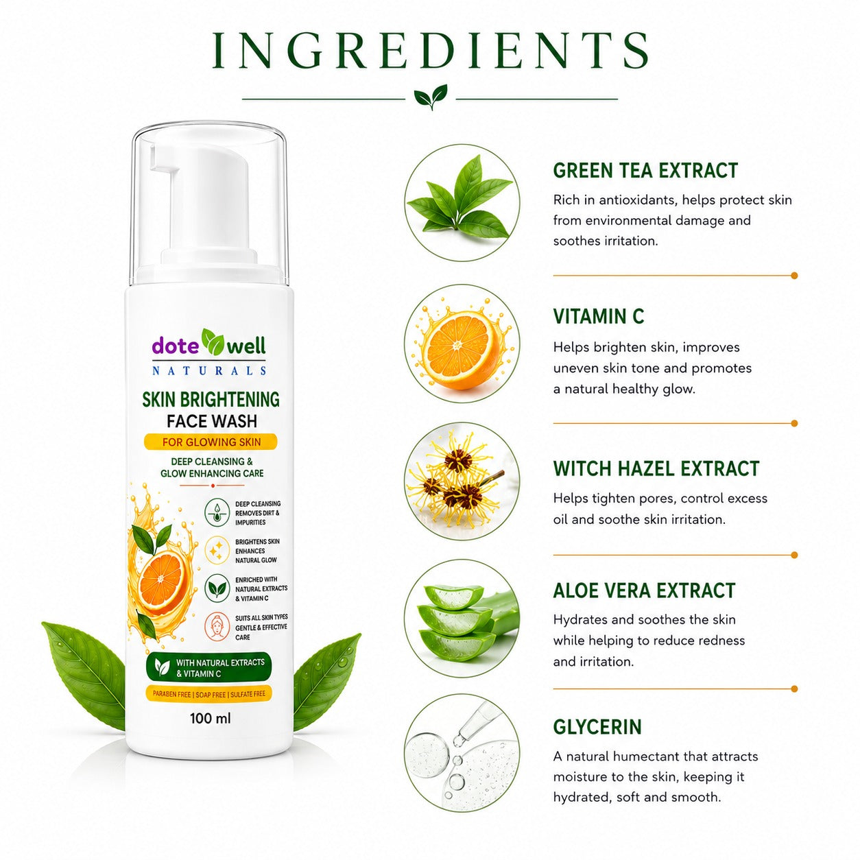 Skin Brightening Facewash 100 ml