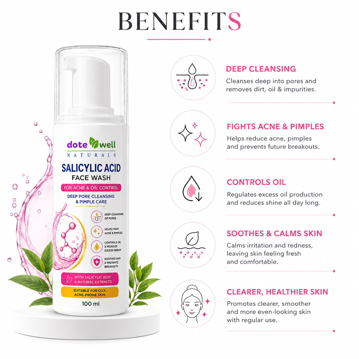 Salicylic Acid Facewash 100 ml