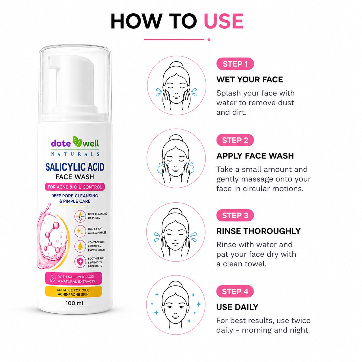 Salicylic Acid Facewash 100 ml