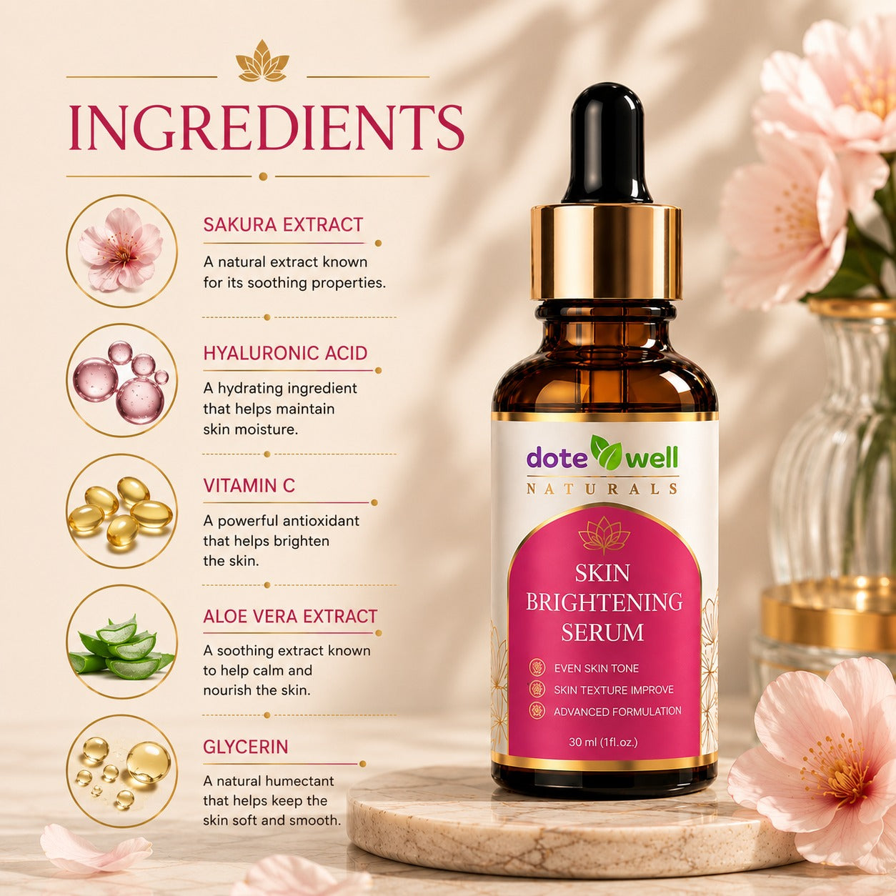 Skin Brightening Serum