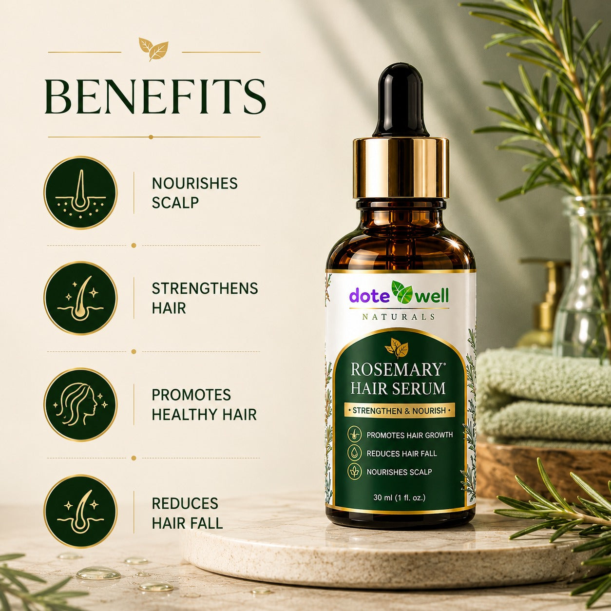 Rosemary Hair Serum