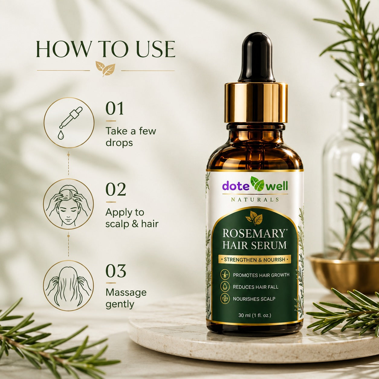 Rosemary Hair Serum