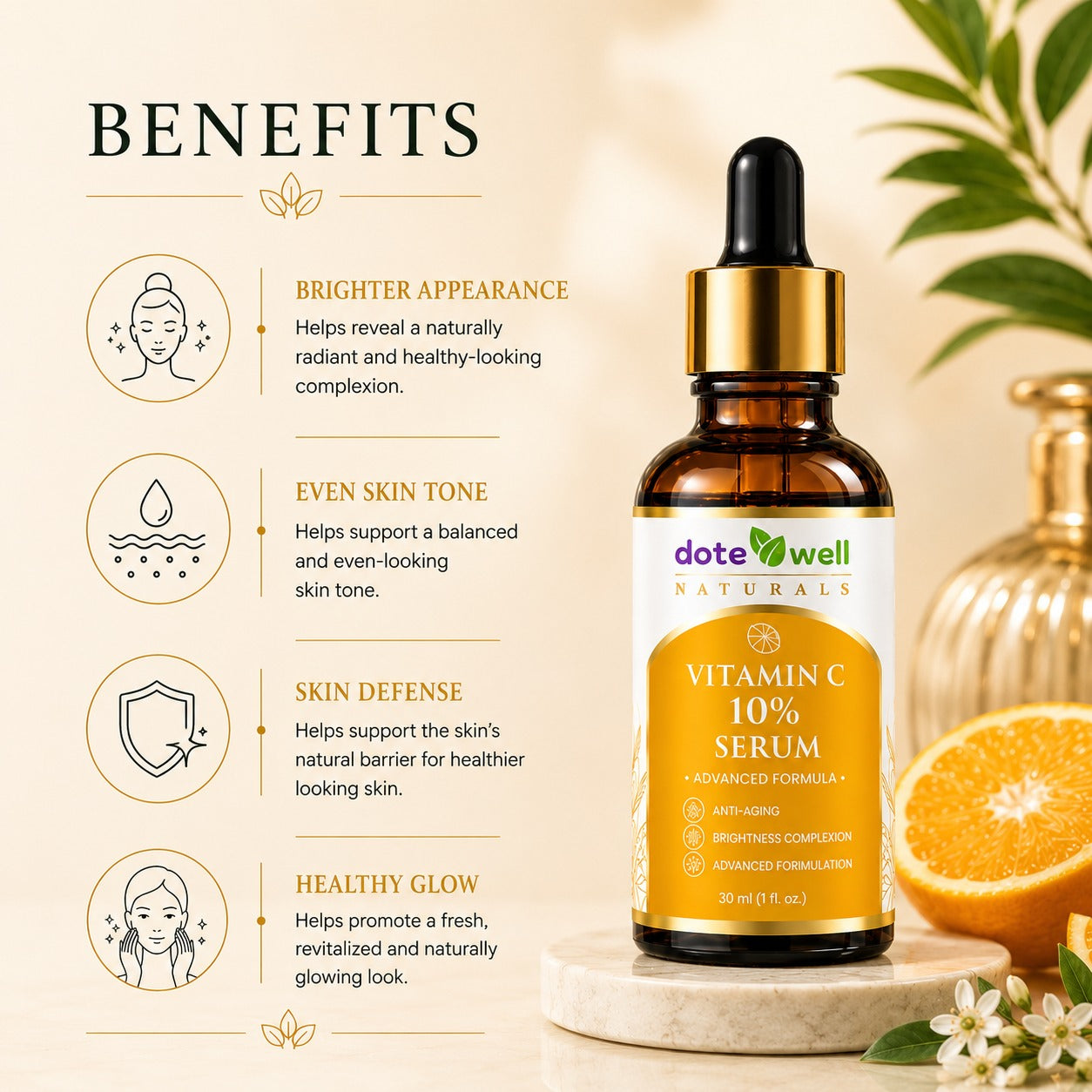 10% Vita-C Face Serum 30ml