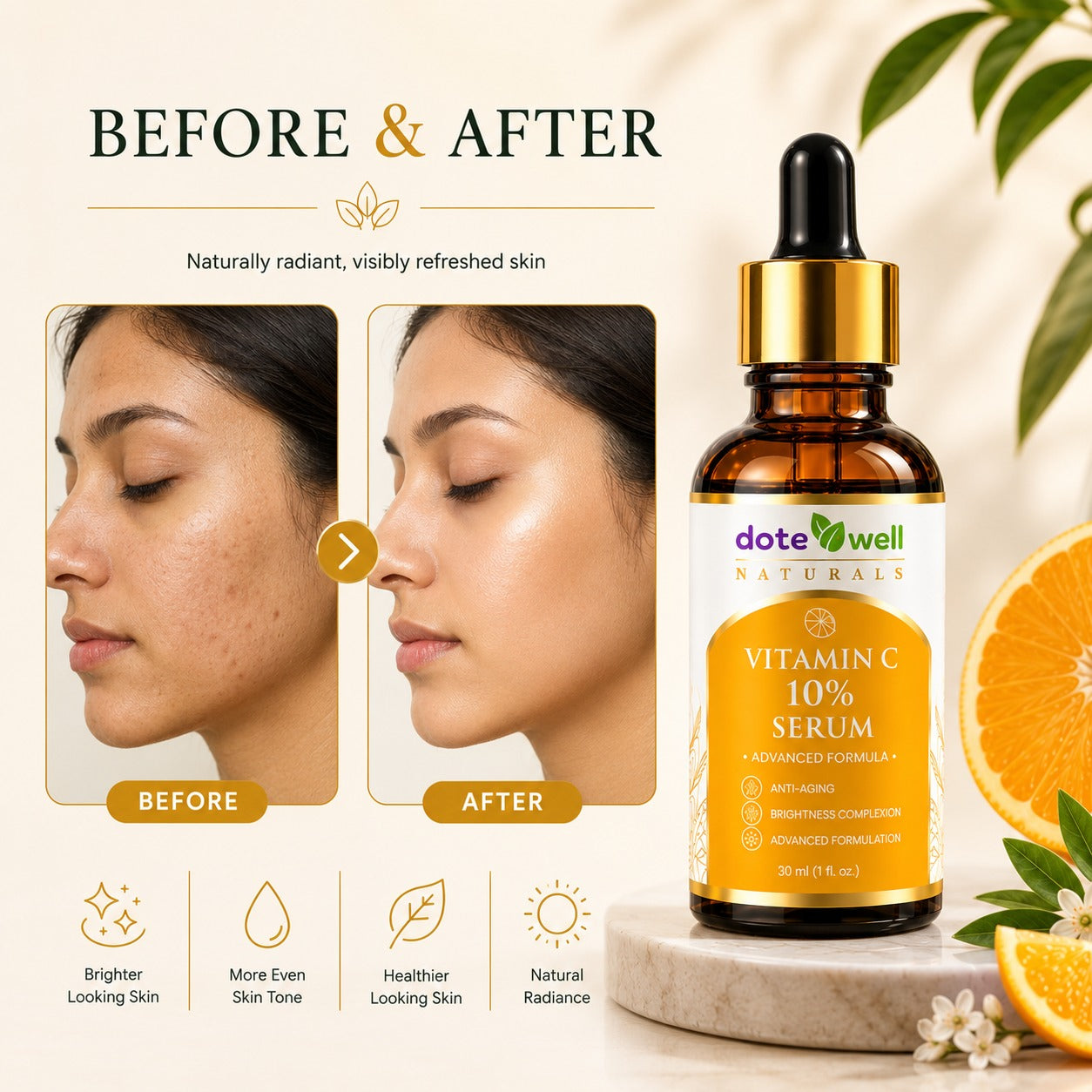 10% Vita-C Face Serum 30ml