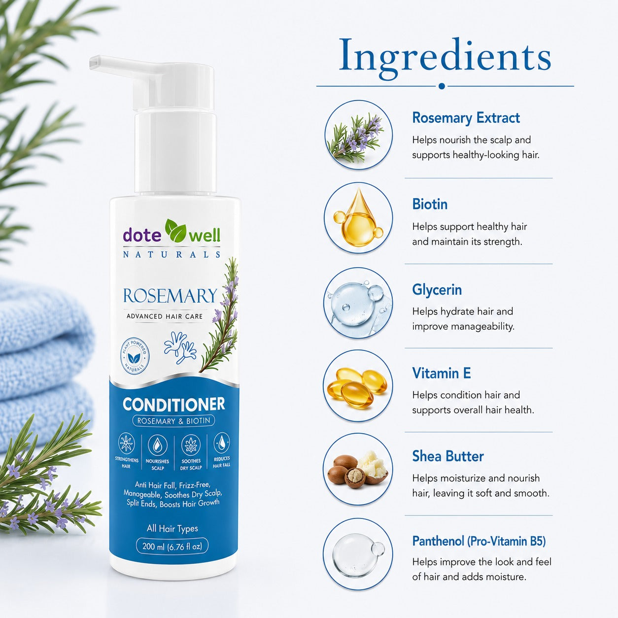 Rosemary Conditioner 200 ml
