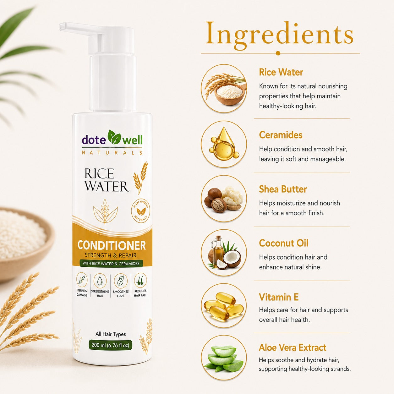 Rice Water Conditioner 200 ml