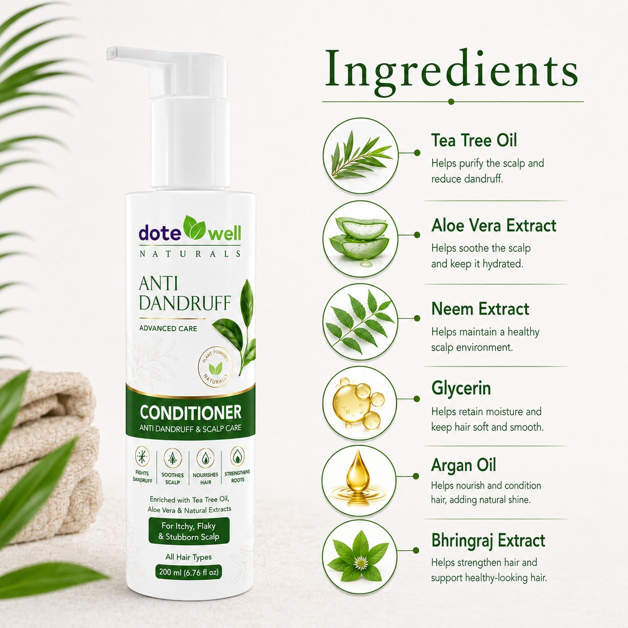 Anti-dandruff Conditioner 200 ml