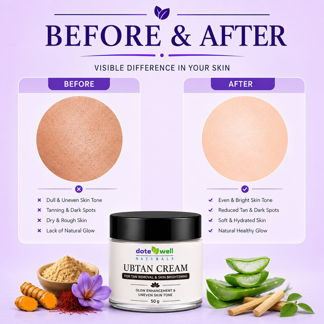 Ubtan Cream 50gm