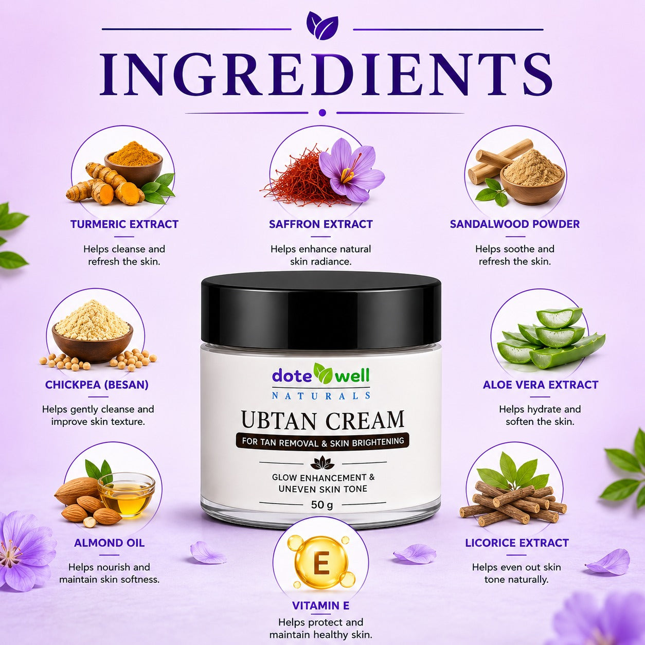 Ubtan Cream 50gm
