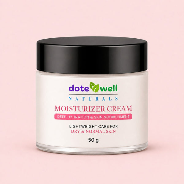 Face Moisturizer Cream for Deep Hydration & Skin Nourishment | Lightweight Care for Dry & Normal Skin | 50g